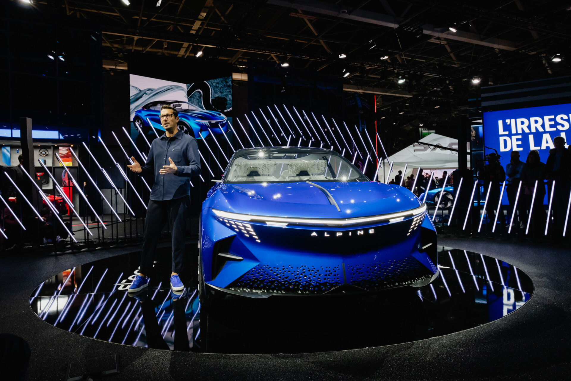 Alpine au Mondial de l'Auto 2024